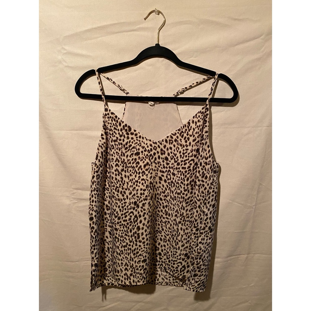 Lia Cheetah Print Spaghetti Strap Top